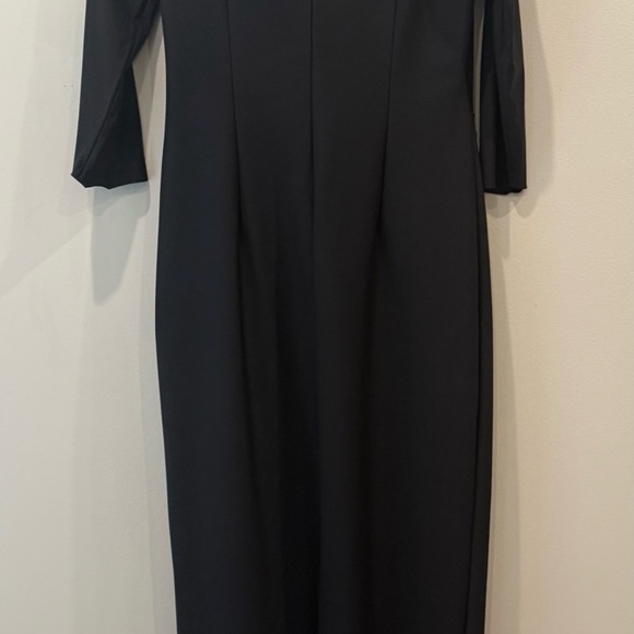 Alex Evenings Black Long Sleeve Dress with Embellishment - Picture 6 of 8